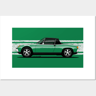 German classic targa sports car Posters and Art